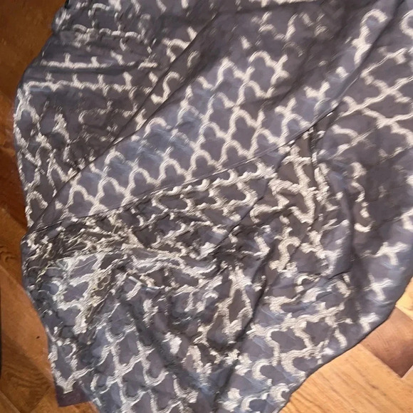 J designs Tile Print  hand embroidered Viscose Kaftan Midi dress Sz small - Picture 8 of 14